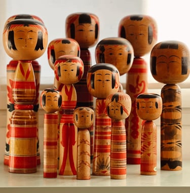 Poupées kokeshi