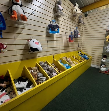 Lots of Bear Options at Runaround Soft Play