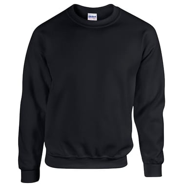 a plain black gildan sweatshirt