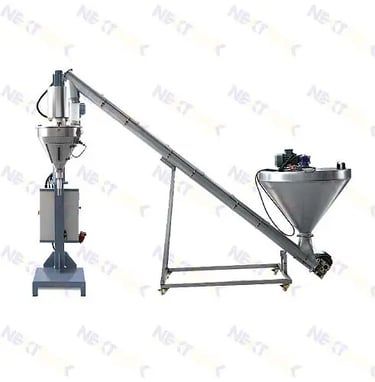 SEMI-AUTOMATIC MACHINES - auger filler