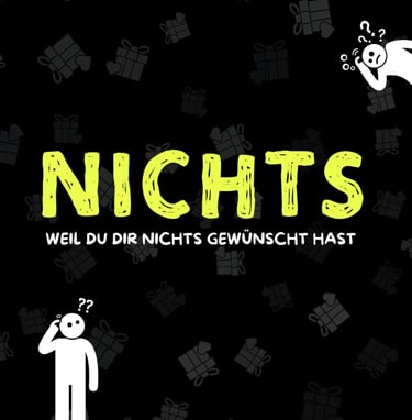 Nichts Geschenk Buch