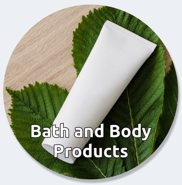 bath and body cosmetics products