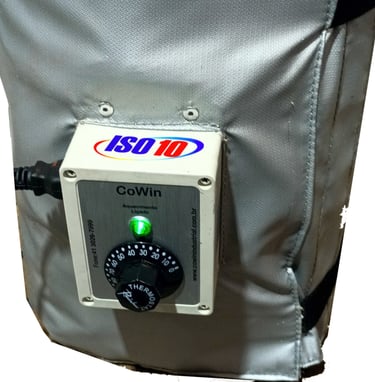 aquecimento para barril com termostato