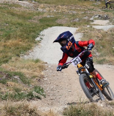 Cours de VTT pour enfants à Verbier suisse
