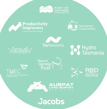 Graphic showing DLC Spatial clients