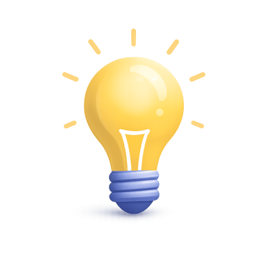Light bulb icon for MuleBuy spreadsheet resource features section