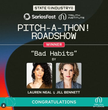 Bad Habits won the Series Fest Pitch a thon Roadshow in Atlanta