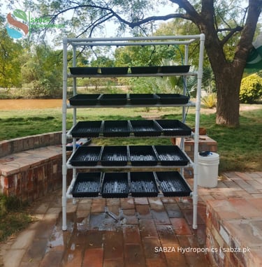 Hydroponic fodder and microgreens