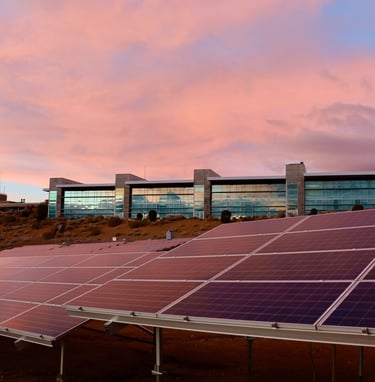 a solar powered solar panel system with solar panels
