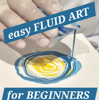 Acrylic pouring for beginners