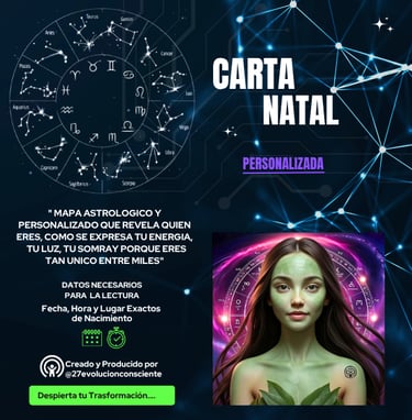 Carta natal personalizada