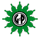 Das Bild zeigt ein Logo der Gewerkschaft der Polizei