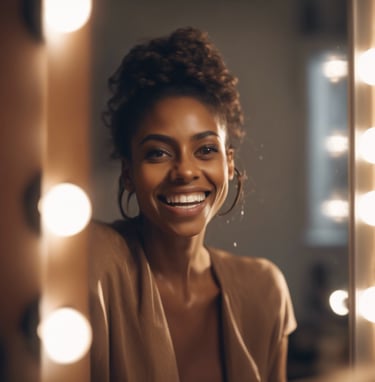 a wooden bench sitting on top of a rocky hillside