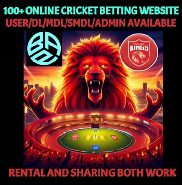 ONLINE CRICKET BETTING ID AVAILABLE DL MDL SMDL MASTER ID SUPER MASTER ID ADMIN ID AVAILABLE