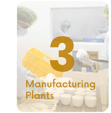 Beautihub has 3 manufacturing Plant located in Montalban Rizal and Meycauayan Bulacan