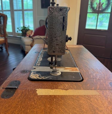 SInger 127 Front Faceplate
