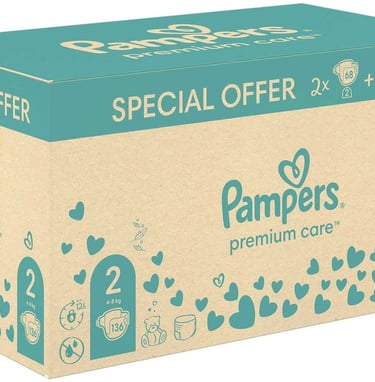 Pampers Premium Protection luiers maat 2