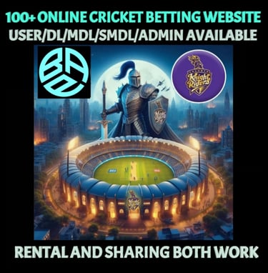 ONLINE CRICKET BETTING ID AVAILABLE DL MDL SMDL MASTER ID SUPER MASTER ID ADMIN ID AVAILABLE 