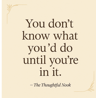 Relationship advice quote about judgment and staying after cheating - The Thoughtful Nook blog