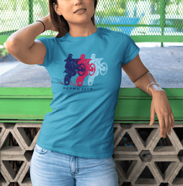 Retro Moto Dirt Bike T-shirt, Motorcycle Lover Gift Idea Motorcycle Gifts for Him Her Kids Motocross