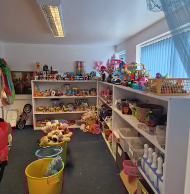 Our toy room full of fabulous preloved toys