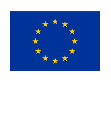 The flag of the European Union with the text 'Funded by the European Union'.