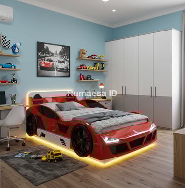 Desain kamar anak laki-laki