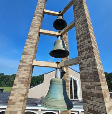 tower with 3 bell peal https://www.carillonbells.com/bell-service