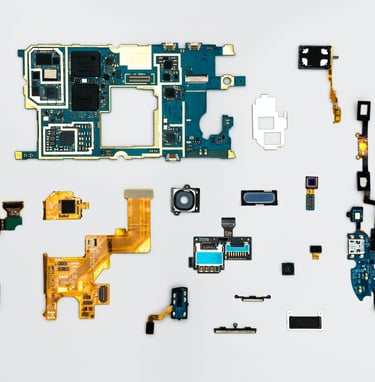 a picture of a DMR radio layout design