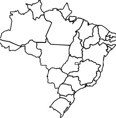 imagem do mapa do brasil
