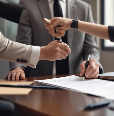 brown cardboard box on white table