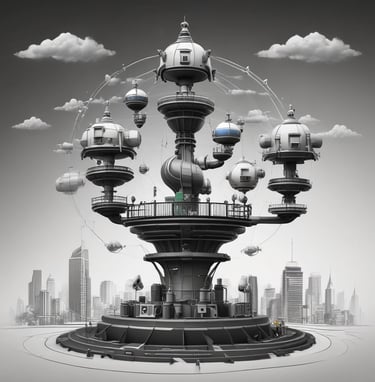 A focused business meeting where a team discusses growth strategies using charts and laptops.