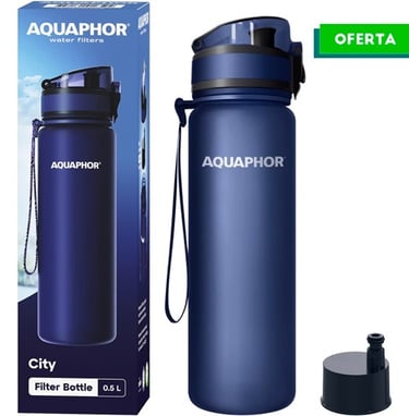 AQUAPHOR Botella de filtro de agua City de 500 ml