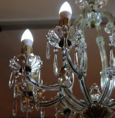 Crystal chandelier