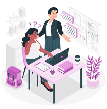 Personalized design coaching sessions