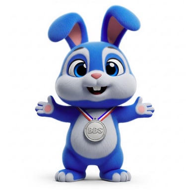 Blue Bunny Silver