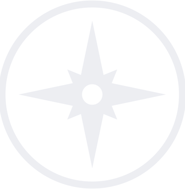 Rosa de los vientos para Edújula color azul