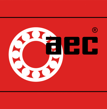 a red and white logo with the word abcc