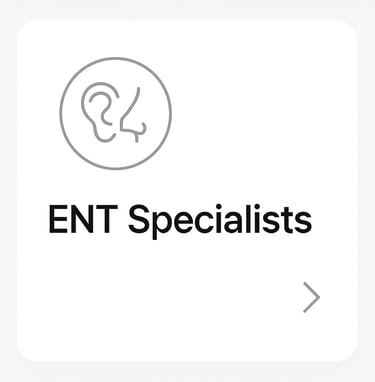 Find best ENT specialists in Karnal