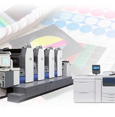 a printer machine with a printer and a printer