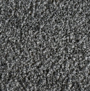 A Bush Hammer and Brushed Basalt Stone