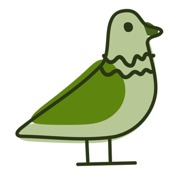 a bee with a green and yellow bee on it