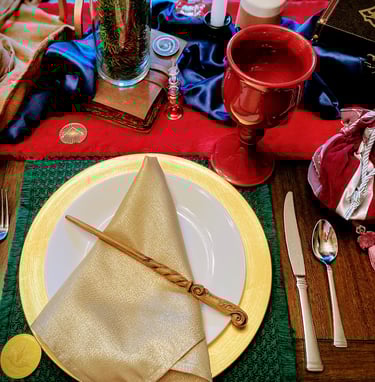 Harry Potter Wedding Place Setting