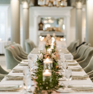Elegant Wedding Place Setting