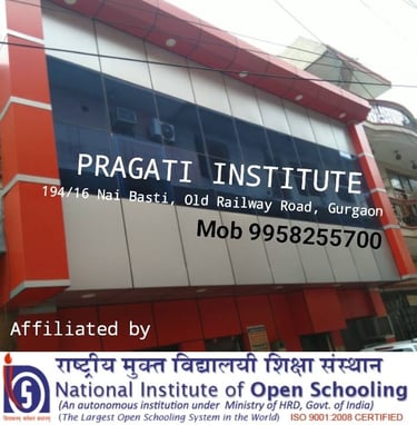 Pragati Polytechnic,194/16, Sector 8, Gurugram