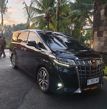 pengantaran tamu ke hotel aman jiwo borobudur