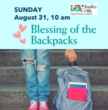 Instagram Post for Blessing of the Backpacks