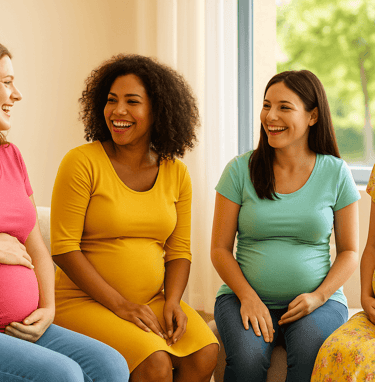 Schwangere Frauen-Freude-Hypnobirthing-Kurse-Martina-Hofer-Innsbruck