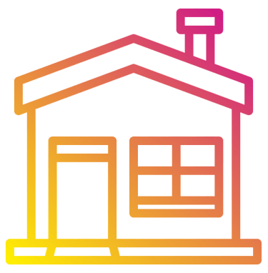 logo de la façade d'une maison 