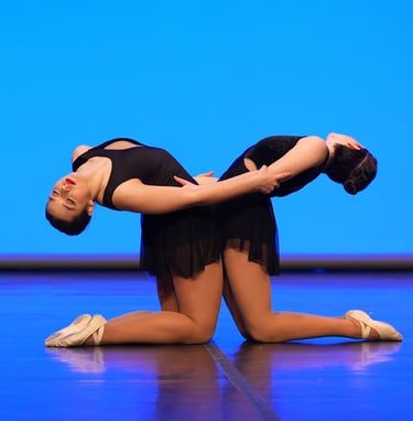 bailarinas dúo neoclásico